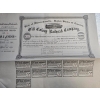 Image 3 : Antique Coupon Bonds Issued By The Old Colony Railroad Company In Massachusetts, Dated April 1, 1891