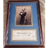 Image 1 : Joshua Chamberlain- Gettysburgh War Hero Photo and Personalized Cheque 1884 