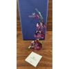 Image 1 : Swarovski Crystal Orchid Flower Figurine with Presentation Box