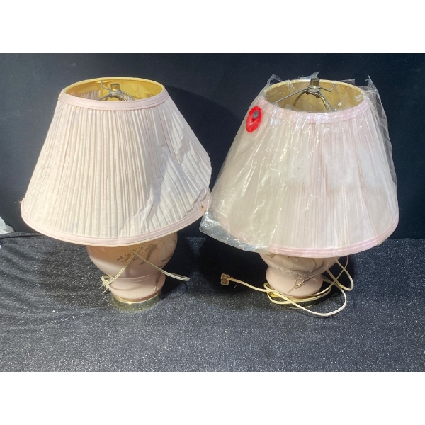 Vintage Porcelain Table Lamps