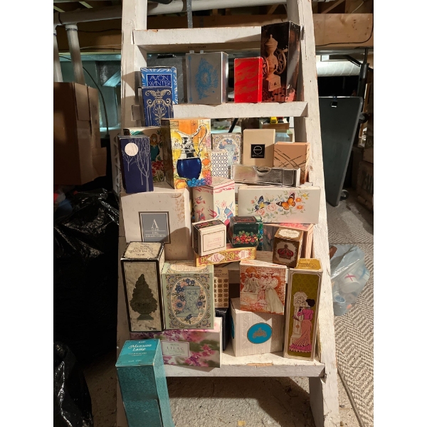 large collection of unopened Avon collectable soaps and perfume all original boxes great for Ava and