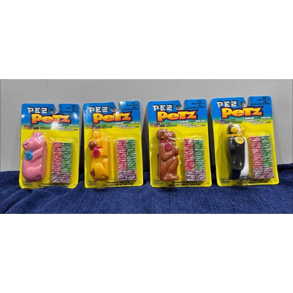 Collection of Vintage Pez Dispensers - Pez Pets