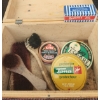 Image 3 : Wooden Shoe Shine Box, Basket, and Display Case