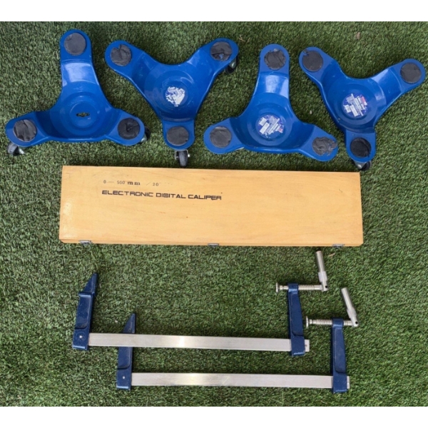 Woodworking Clamps w/ A Packaged Electronic Digital Caliper & More