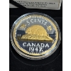 Image 2 : 2023 5 Cent 1947 Maple Leaf Mark - Pure Silver Coin sku 207000 63.69g $399.99 