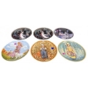 Image 1 : 6 Collectible Decorative Plates with COAs
