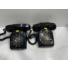 Image 1 : Pair of Vintage Northern Electric/Telecom Table Rotary Telephones