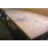 Image 1 : Heavy Steel Shop Bench with Granite and Wood Top