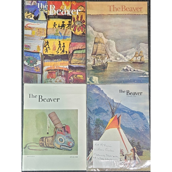 Four Issues of ‘The Beaver’ Hudson’s Bay Magazine