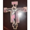 Image 3 : Religious Crusafix Desk Clock 17T w/ Ceramic Angel Idol & More