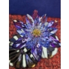 Image 4 : Swarovski Crystal Purple Lotus Flower Figurine with Original Box