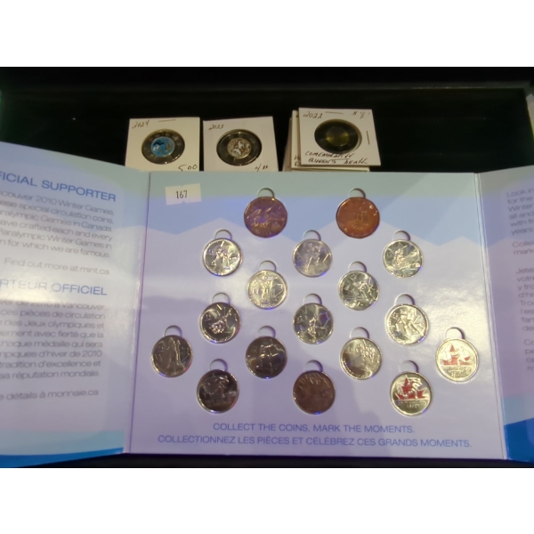 RCM 2010 Vancouver Circulation Coins & Assorted Toonies