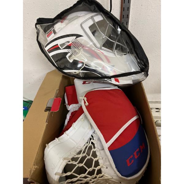 Street Goalie Kit 32" Pads With Helmet 