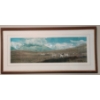 Image 1 : Rod Frederick 1982 Print- Mountains & Antelope Picture  " Early Evening Gathering"  Limited Pr