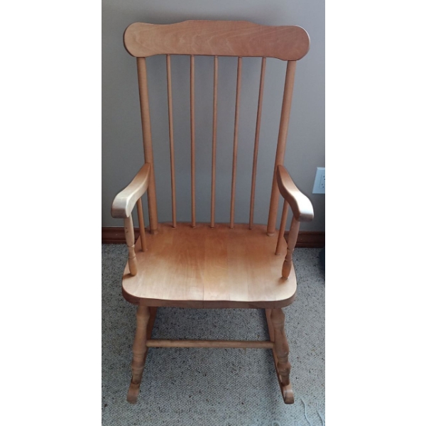 Lovely Wooden Rocking Chair - 40T 