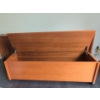 Image 6 : Teak Bedroom Furniture - King Head Board End Of The Bed Bench 2 Floating End Tables & More