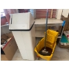 Image 1 : Industrial Mop Pail and Garbage can 