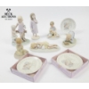 Image 1 : FRANCES HOOK A CHILDS WORLD FIGURINE VINTAGE , 3 PRECIOUS MOMENTS PLATES