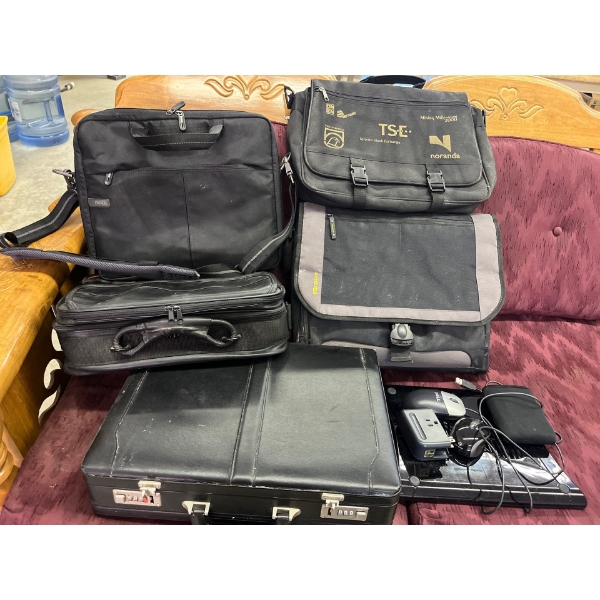 briefcase, locking briefcase, laptop, fans