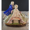 Image 8 : Porcelain Figurines and Clock