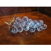 Image 1 : Swarovski Crystal large bunch of grapes figurine from the retired "Sparkling Fruit" collection