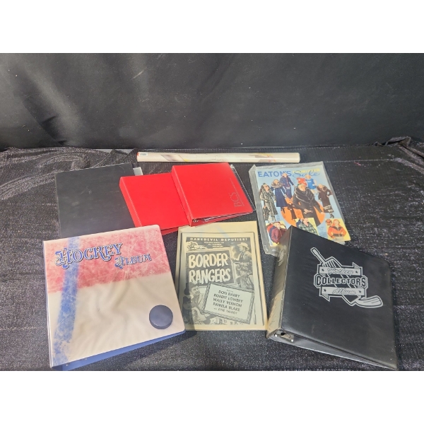 1937 Magazines & Hockey Binders