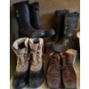 Image 1 : Work Boots, Snow Boots, Rain Boots- Assortment Of Men's Footwear Size12