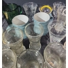 Image 9 : Teapot, Mugs and Assorted Glassware- Tallest vase: 7 T