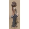 Image 3 : LLADRO  Porcelain Clown w/ Puppies Figure - 9T