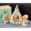 Image 1 : Pen Delfin Figures -  'Blankey', 'Wee Willie' & 'Little Brave' (6T) 