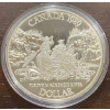Image 2 : 1989 Alexander Mackenzie Proof Dollar 50% Silver 23.33 Grams