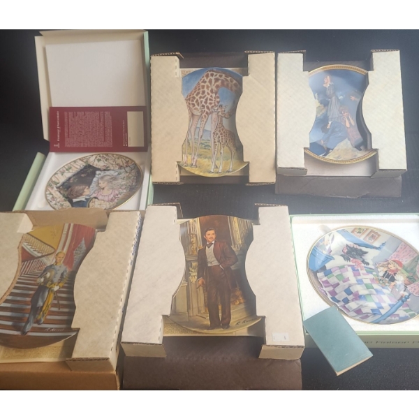 Collection of Plates Including: "Rotkappchen"/ Little Red Riding Hood 