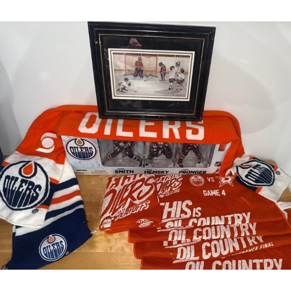 Collectible Oiler's Swag - Scarves Figurines & More