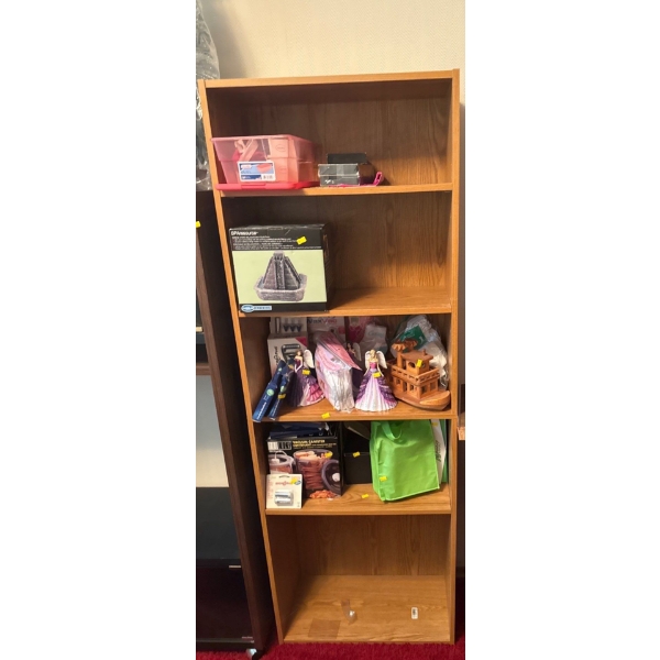 Pair of Shelves, Contents NOT Included, Largest is 25W, 12D, 71T 