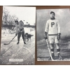 Image 5 : Vintage Black-and-White Ice Hockey and Winter Scene Photographs