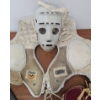 Image 4 : Vintage Cooper Goaltender Hockey Gear Set with Mask, Chest Protector, Gloves, and Skates
