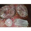 Image 1 : Formal Table Accents Includes: Butter Dish, Serving Plates- Tray with Silver Plated Rim 13 D