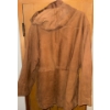 Image 3 : Men's Suede Genuine Safari Jacket w/ Hood & Drawstring Waist Size XL