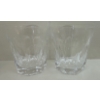 Image 3 : Waterford Kathleen Crystal Decantor 13"Tall w/ Heavy Cut Rocks Tumblers 