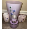 Image 3 : Lavender Bathroom Essentials - Shower Curtain Towels Candle & More