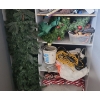 Image 3 : Coleman Cupboard 48 W, 19.5 D, 78.5 T, Contents Included- Holiday Tree, Tree Stands and More!