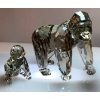 Image 1 : Swarovski Crystal Endangered Wild Life "Gorillas' 6x5 2009
