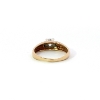 Image 3 : 14KYW Three-Stone Diamond Ring (0.54CTW GH-SI2) SZ 8.25, 3.60grams