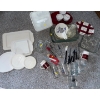 Image 1 : Assortment of Household Treasures From The Chef's Drawers, Mason Jar Mugs, Paring Knives, Clear PYRE