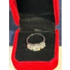 Image 3 : 4ct Round Moissanite Set in Sterling Silver Ring