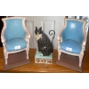 Image 1 : Designer Cat & Chair Decor Ornaments 8T