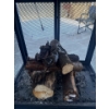 Image 3 : Wood Burning Patio Fireplace w/ Accesssories - Chiminea Outdoor 