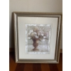 Image 6 : 2 Framed Art Prints - Florals 17x19 Inches