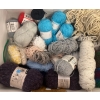 Image 6 : Large Basket Full Of Yard, Thread , Wool, & More!!  Mickey Mouse  Hand Fans,  Crafts, & more