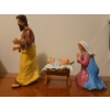 Image 2 : Royal Doulton 'Holiday Traditions' Nativity Mary, Joseph, Jesus Figurine w/  22k Gold Coating - 9T